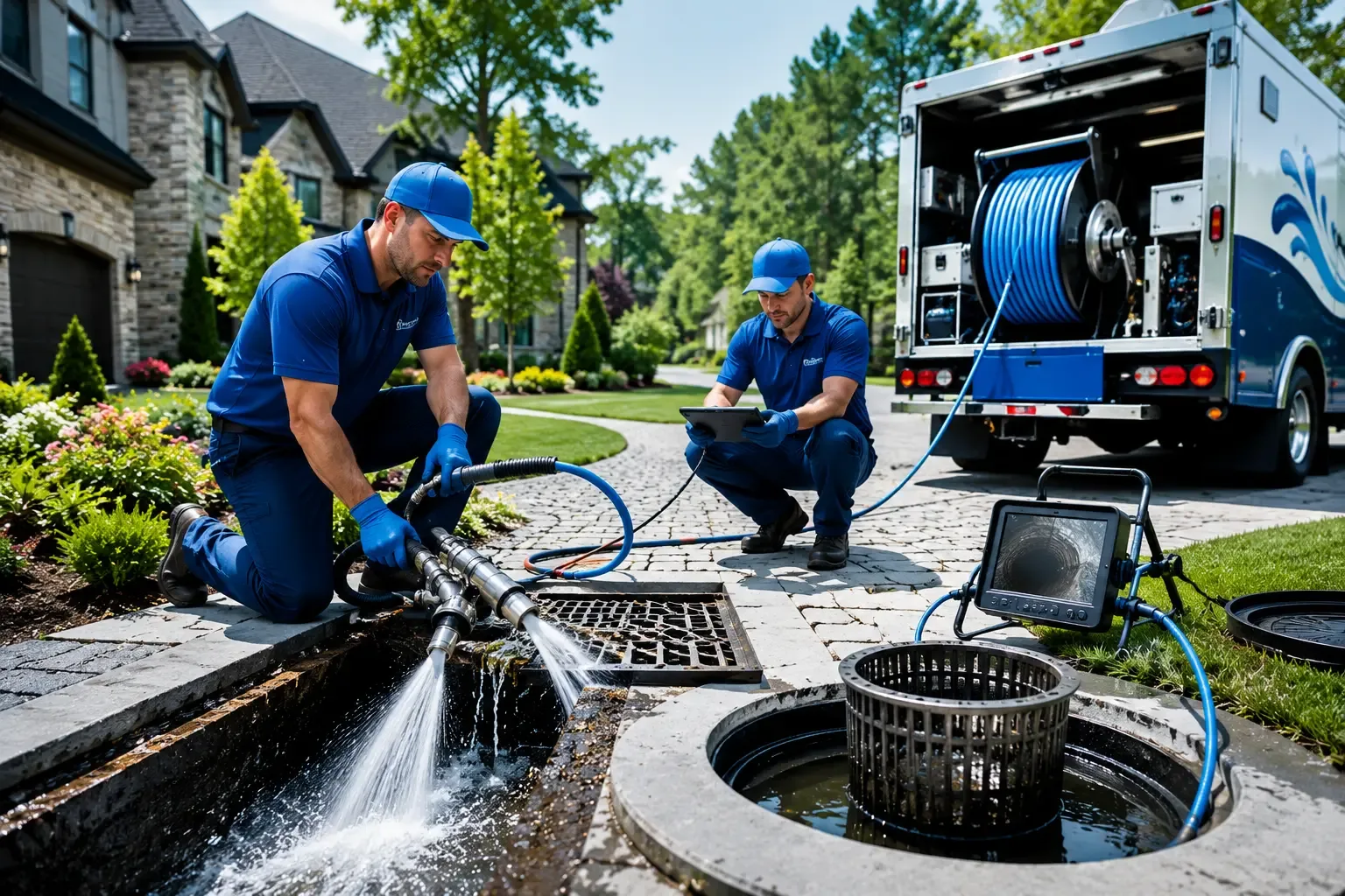 Local outdoor drain cleaning professionals in Media, PA